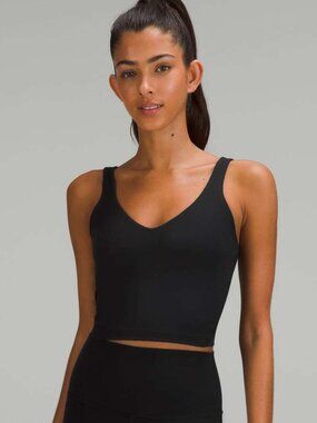 Lululemon Align Ribbed Tank Top Black Size 4